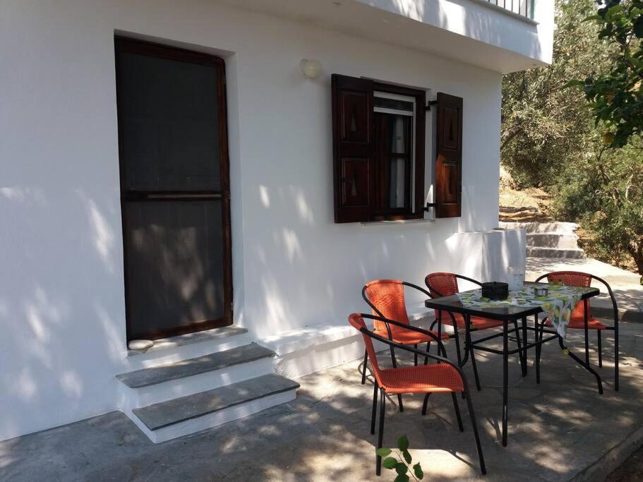 Grandpa Simos' Traditional Guest House Agios Romanos ภายนอก รูปภาพ