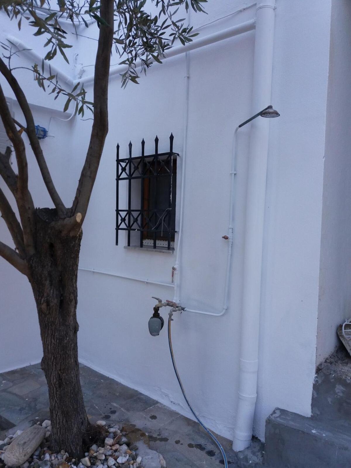Grandpa Simos' Traditional Guest House Agios Romanos ภายนอก รูปภาพ
