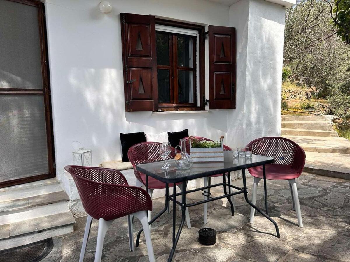 Grandpa Simos' Traditional Guest House Agios Romanos ภายนอก รูปภาพ
