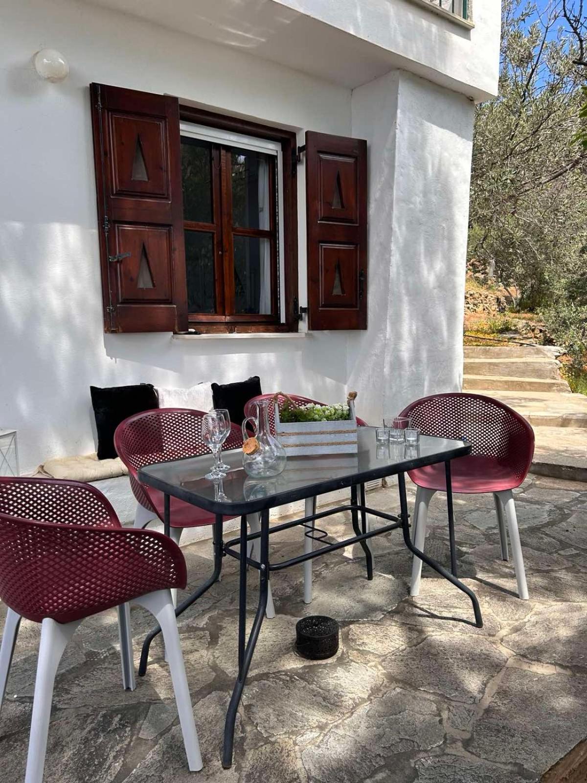 Grandpa Simos' Traditional Guest House Agios Romanos ภายนอก รูปภาพ